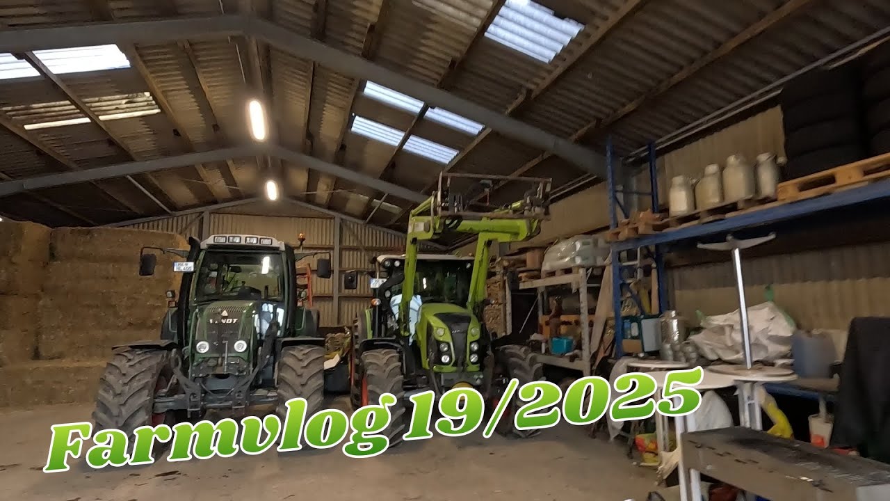 Farmvlog19/2025 Vorbereitung fürs misten und Misten