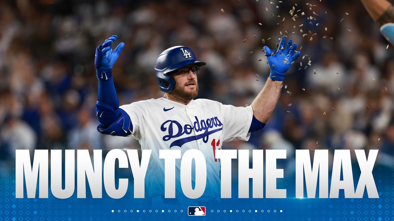 Max Muncy zdobywa dwa home runy, wyprzedzając Steve'a Garveya i zdobywając trzecią największą lic...
