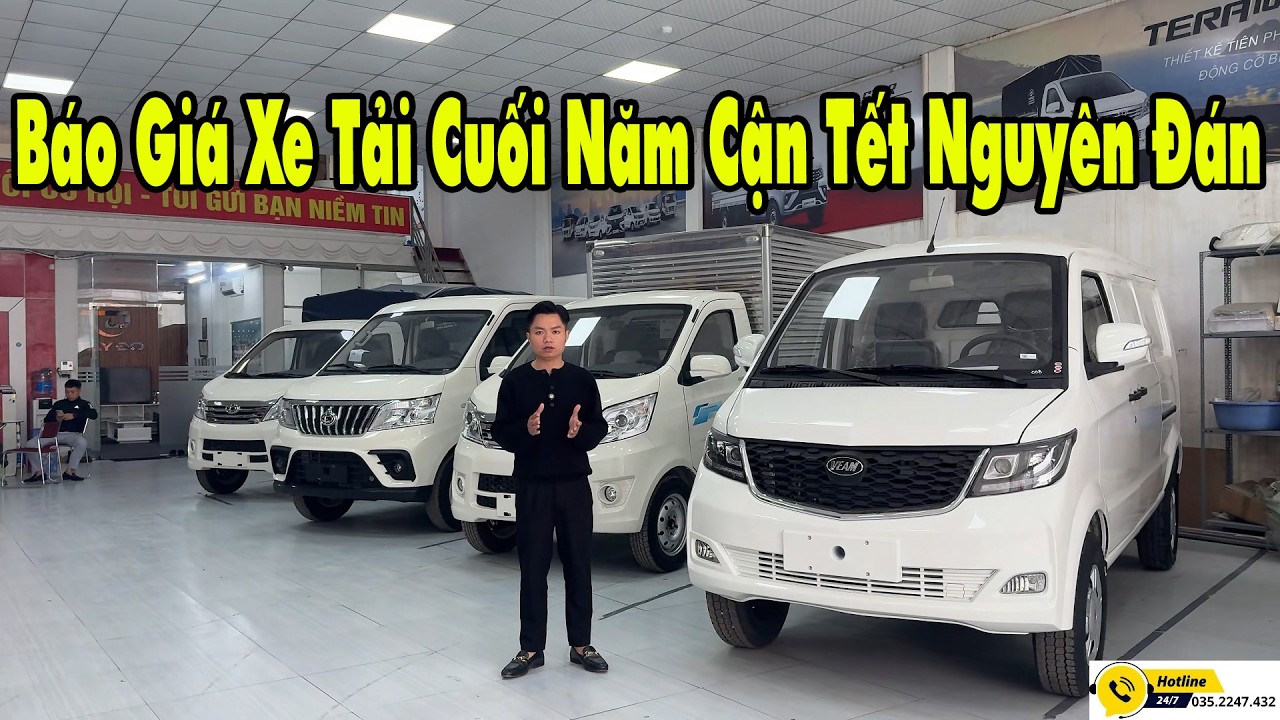 Báo Giá Xe Tải Cuối Năm Cận Tết Nguyên Đán