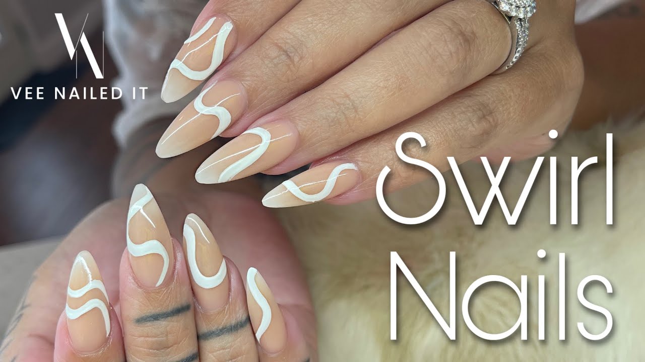 Watch Me Work: Acrylic Fill | Swirl Nail Art Tutorial