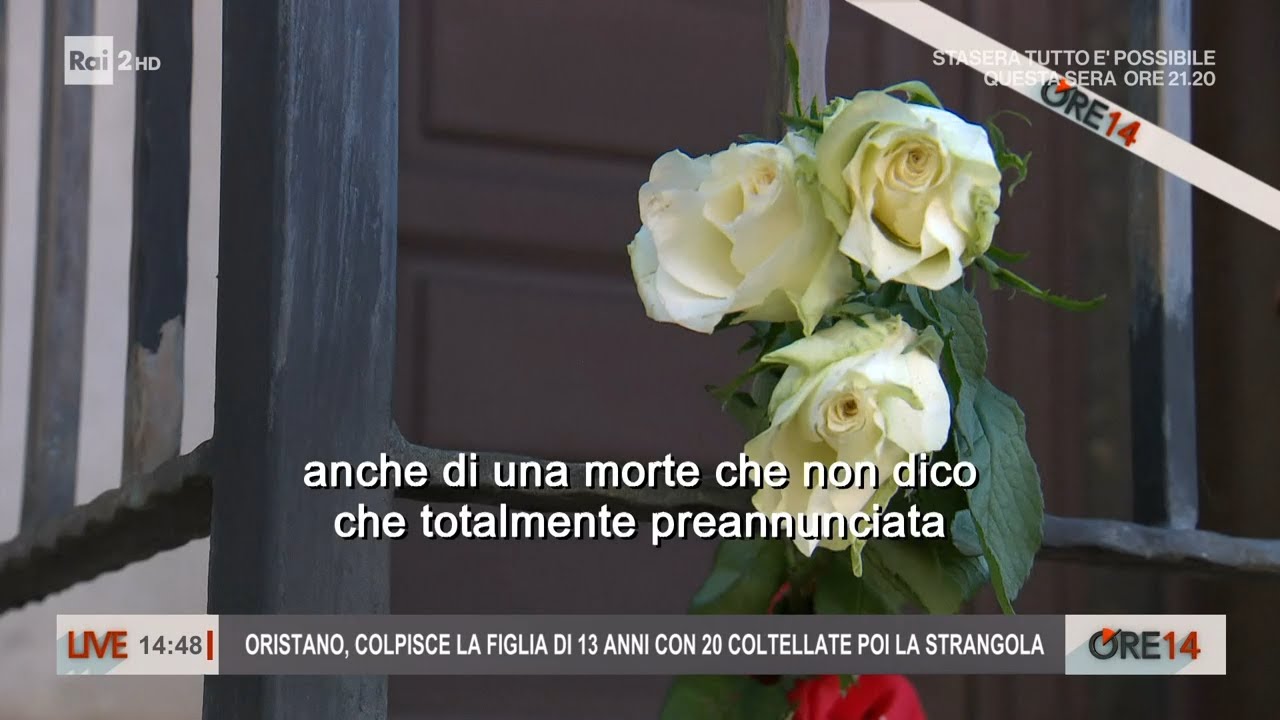 Oristano, colpisce la figlia di 13 anni con 20 coltellate poi la strangola - Ore 14 del 20/02/2023