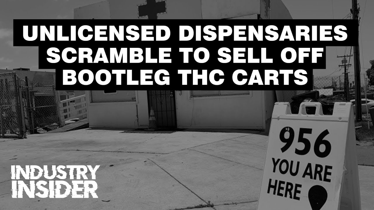 Industry Insider: Unlicensed Dispensaries Scramble To Sell Off Bootleg THC Carts