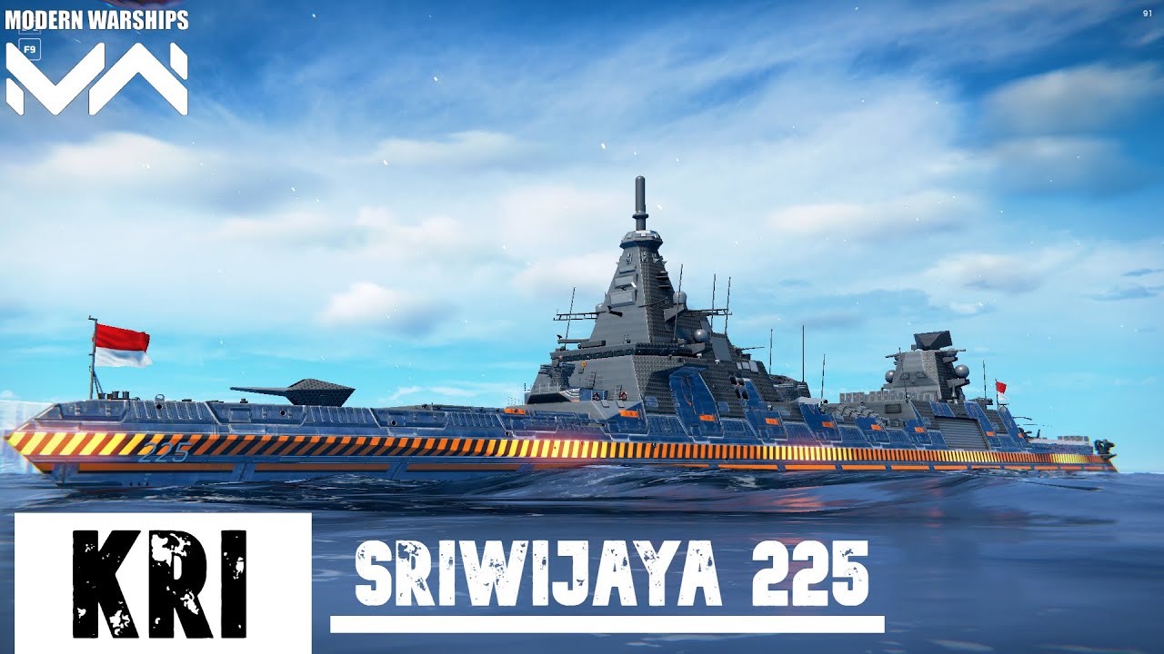 KRI Sriwijaya 225 | Kapal Gratis Spek Aduhai | Modern Warships