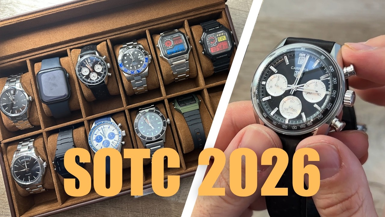 Моя коллекция часов (середина 2026 года, SOTC)