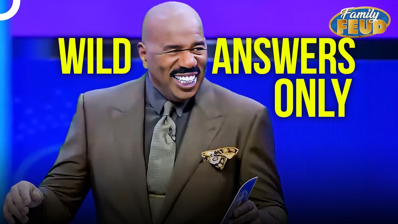 Hilariously SPICY Questions DESTROYING Steve Harvey | Family Feud Compilations