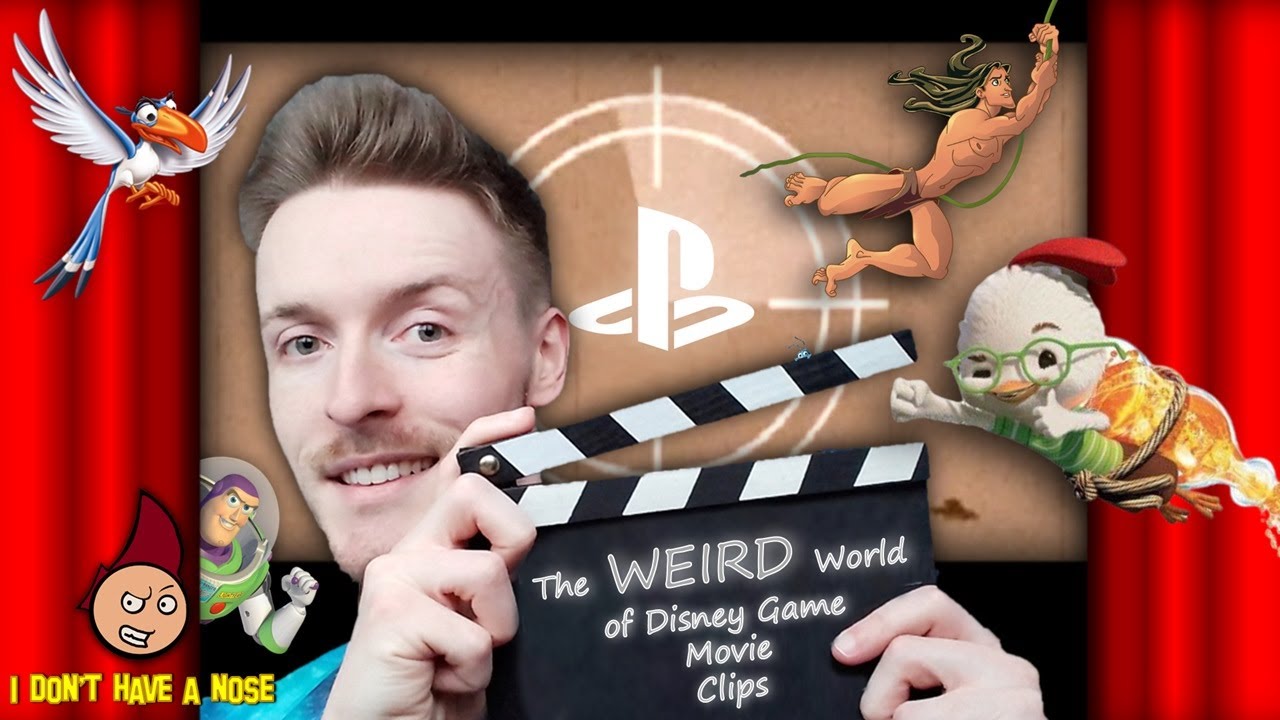 The WEIRD World of Disney Game Movie Clips | i don't have a nose