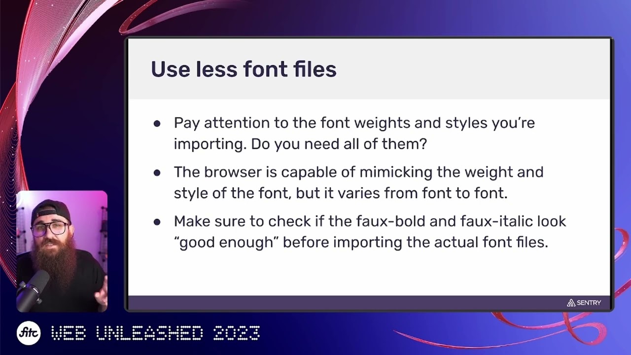 Lazar Nikolov - Maximize App Performance By Optimizing Web Fonts - Web Unleashed 2023