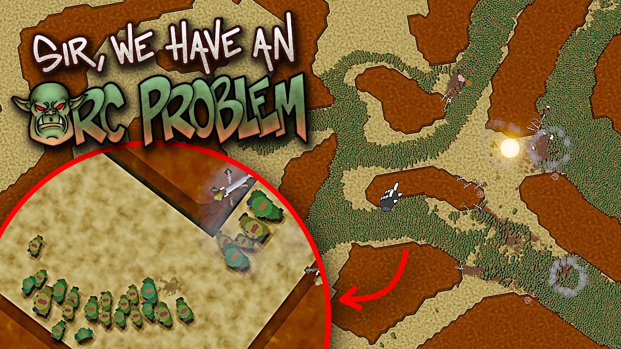 FIGHTING A HORDE OF 120,000 ORCS! - SIR, WE HAVE AN ORC PROBLEM