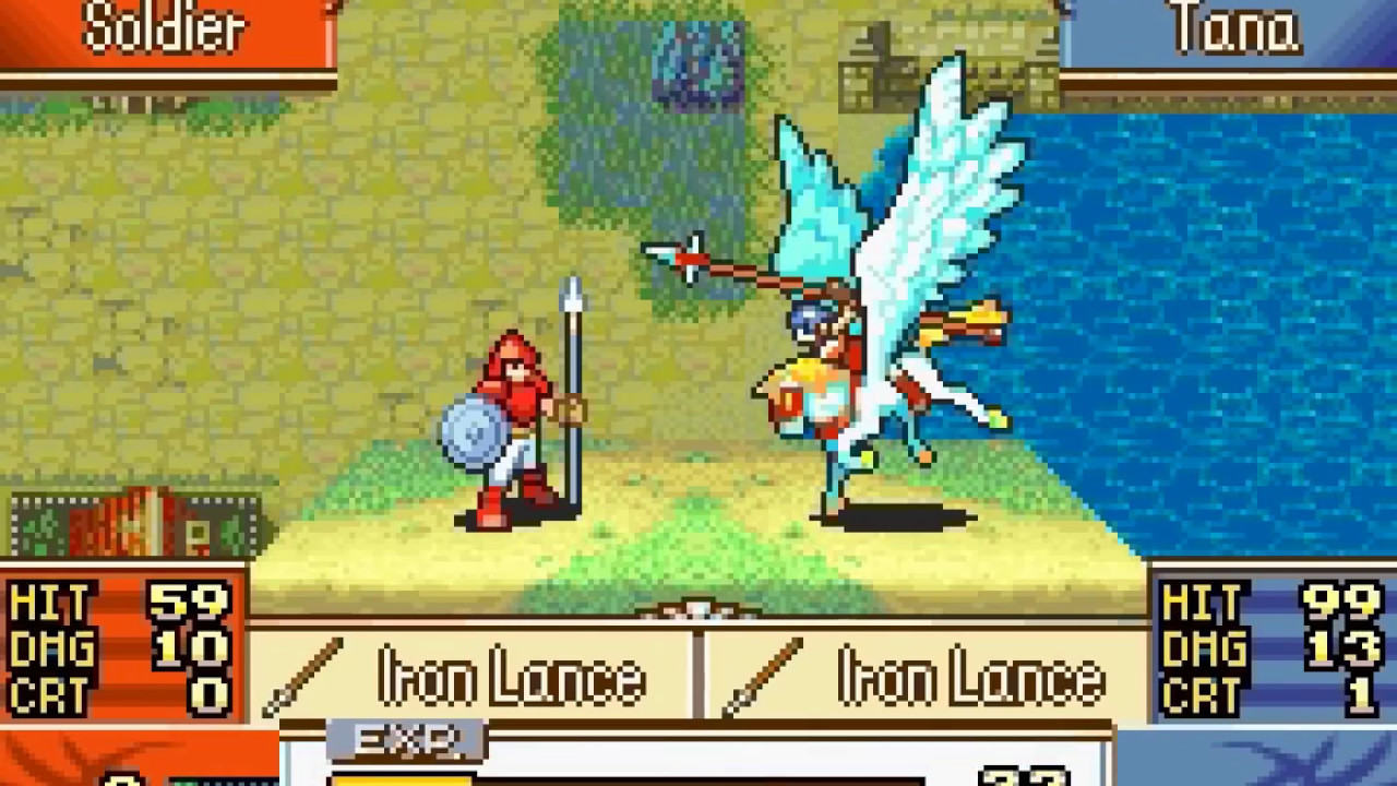 Fire Emblem 8 - The Sacred Stones [Hard Mode/Difficult] Chapter 9 (Eirika) - Distant Blade