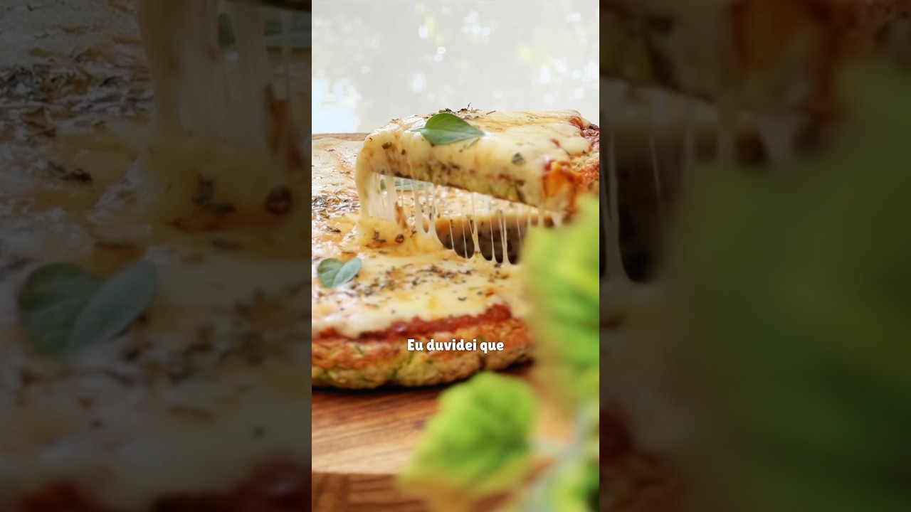 PIZZA F&Aacute;CIL E SAUD&Aacute;VEL (na frigideira) #receitas