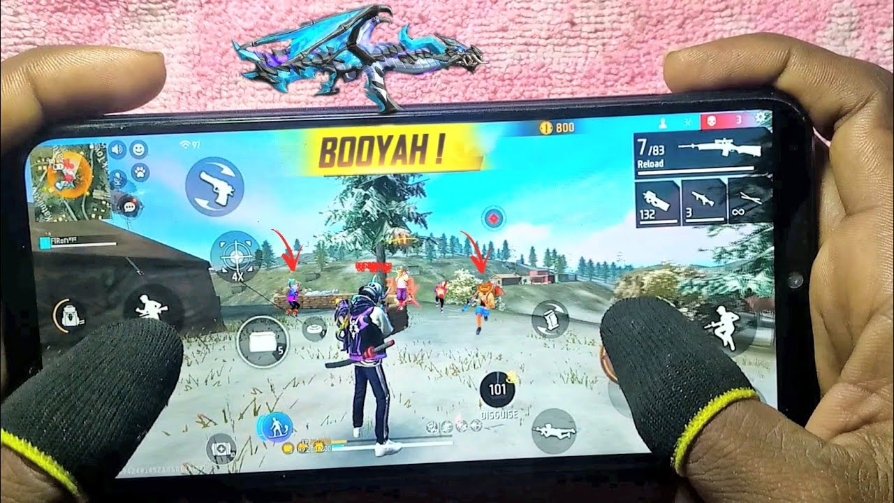 ⚡Best mod !! Solo vs squad full map hand cam || game play