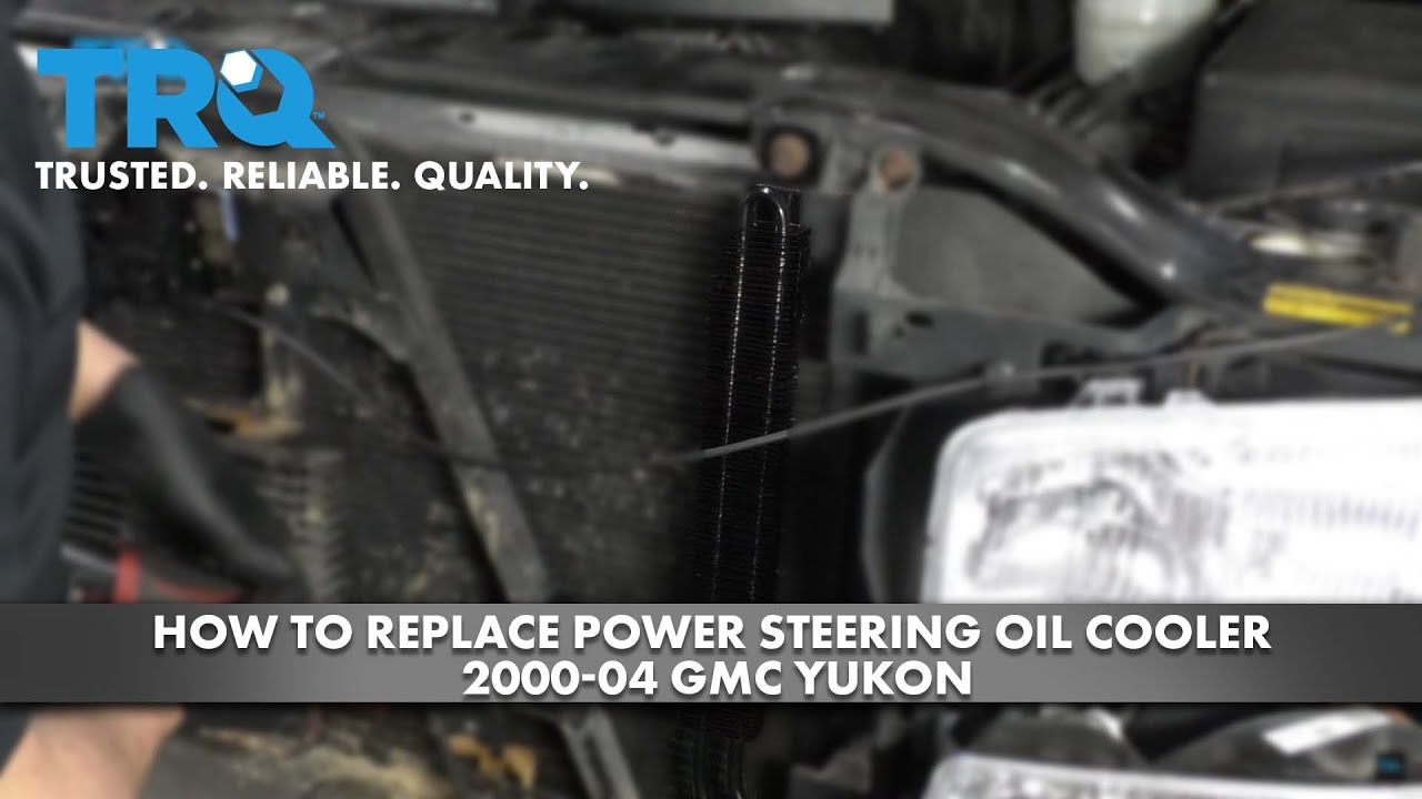 How to Replace Power Steering Oil Cooler 2000-04 GMC Yukon