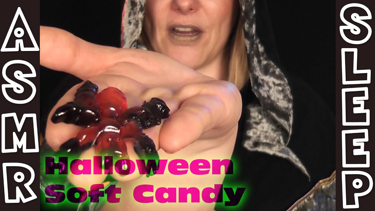 Halloween Special 2024 🕷 - ASMR Soft Candy Eating & Chewing - Relaxing Sounds 😊