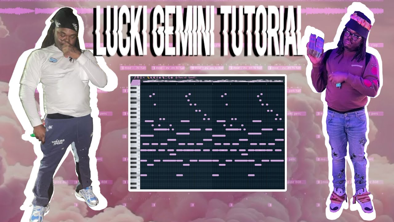 HOW TO MAKE BEATS FOR LUCKI's NEW ALBUM | LUCKI GEMINI TYPE BEAT TUTORIAL