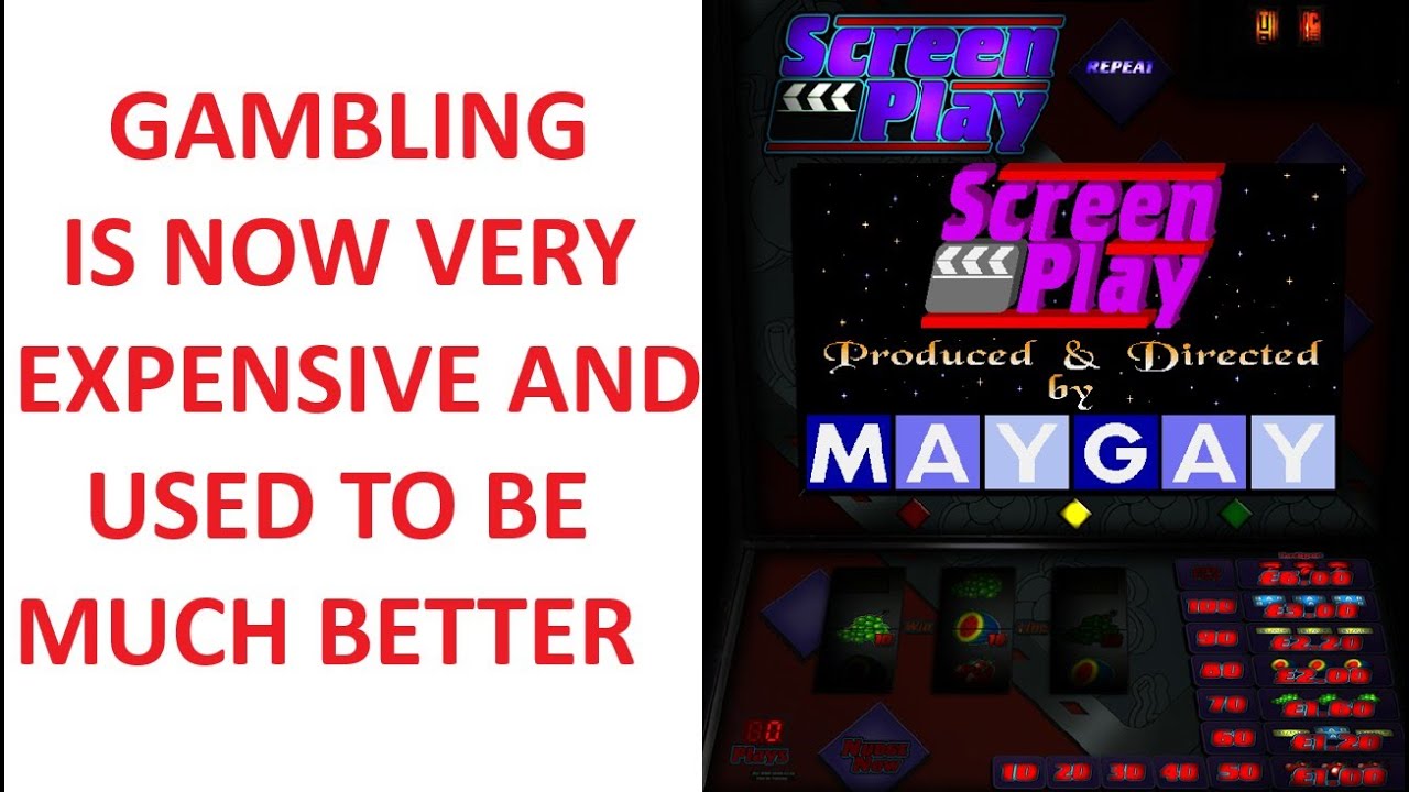 Gambling Is Now Very Expensive - And Maygay's Screen Play Was/Is Amazing