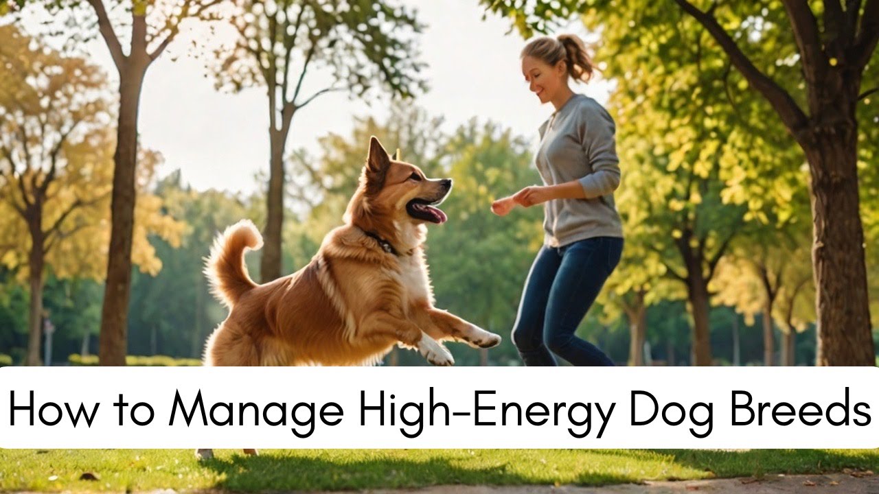 How To Manage High-Energy Dog Breeds: Tips & Tricks! #HighEnergyDogs #DogTraining