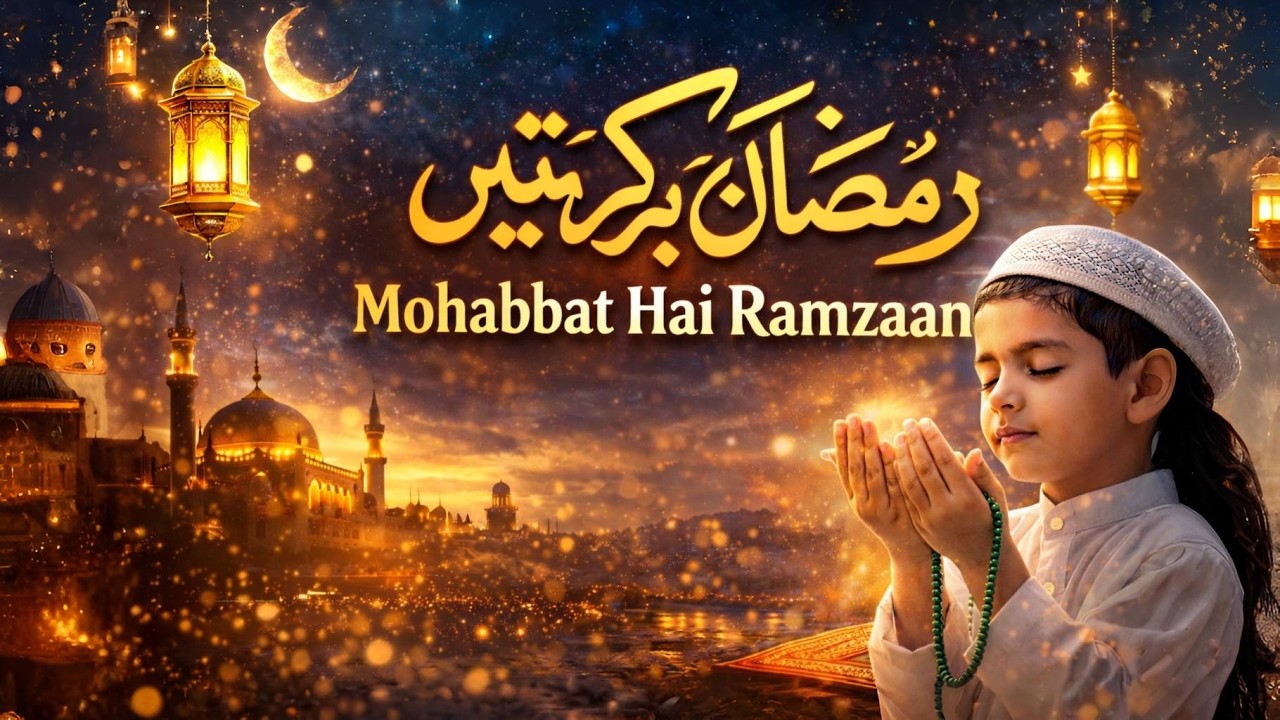 Mohabbat Hai Ramzaan 🥺 Heart Touching Ramzan Naat 2026 | Rula Dene Wali Naat