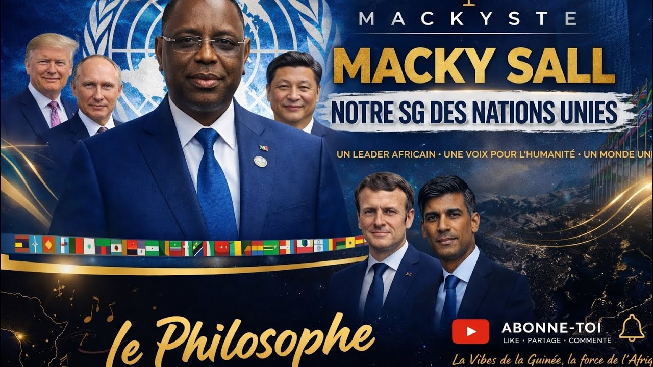 Macky SALL ( Hymne pour la candidature &agrave; l'ONU)