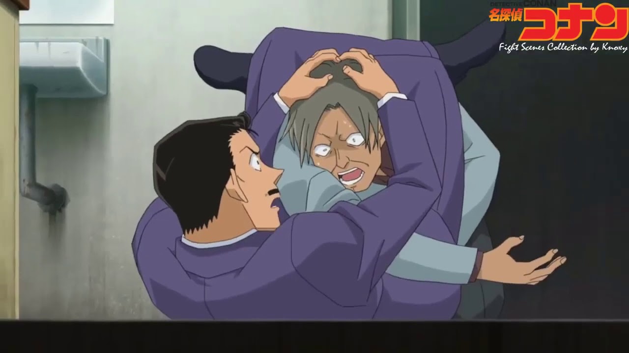 Detective Conan Epic fight scenes