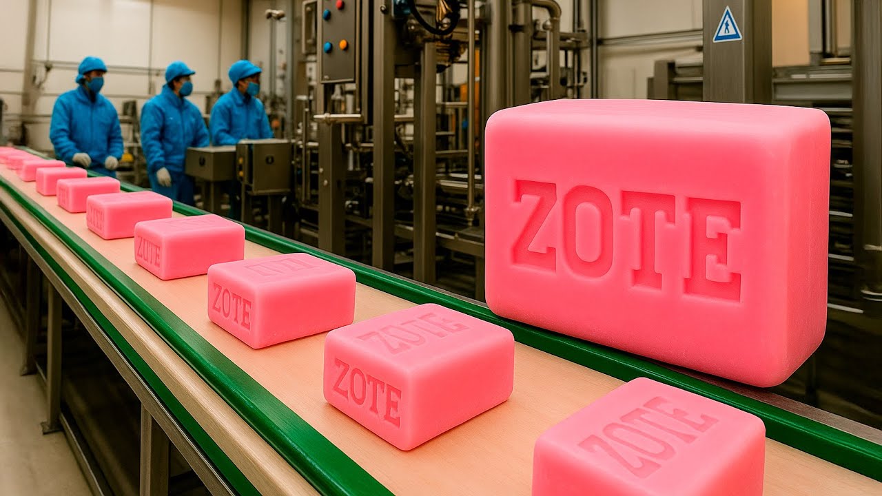 CÓMO se HACE el JABÓN ZOTE  El SECRETO detras de su FABRICACIÓN