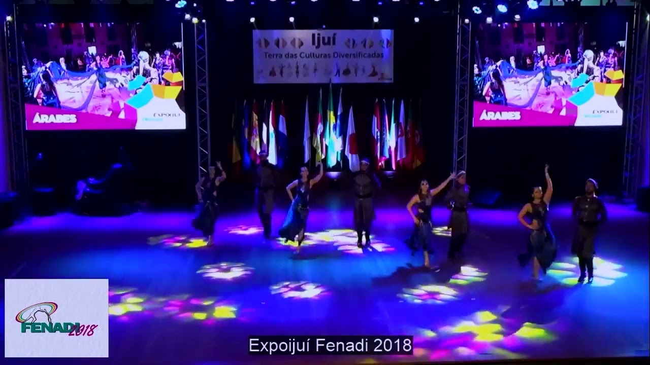 FENADI 2018 - 5ª Apresentação do Grupo Hayat - Etnia Árabe
