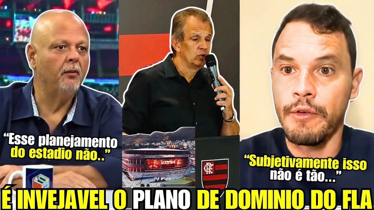 PLANO GENIAL Matos ESMIUÇA ESTRATEGIA ABSURDA DO NOVO ESTÁDIO DO FLAMENGO PROJETO MILIONÁRIO!