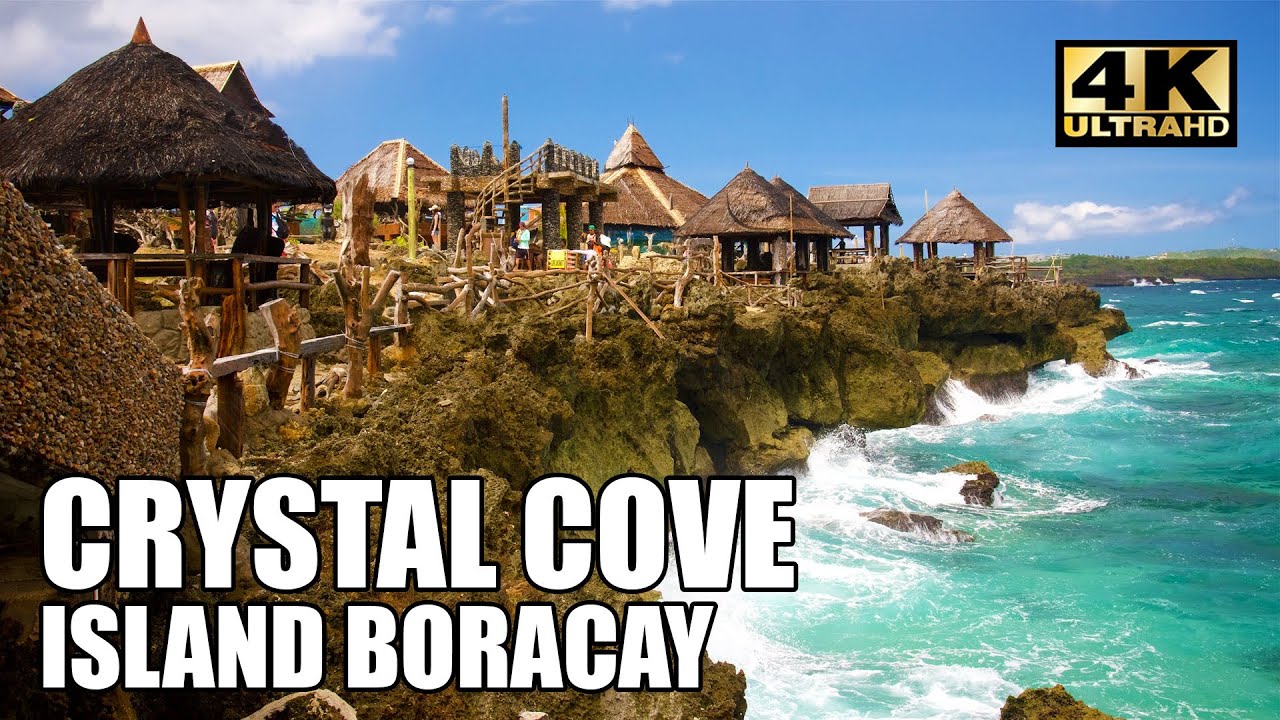 CRYSTAL COVE ISLAND BORACAY 🇵🇭 4K