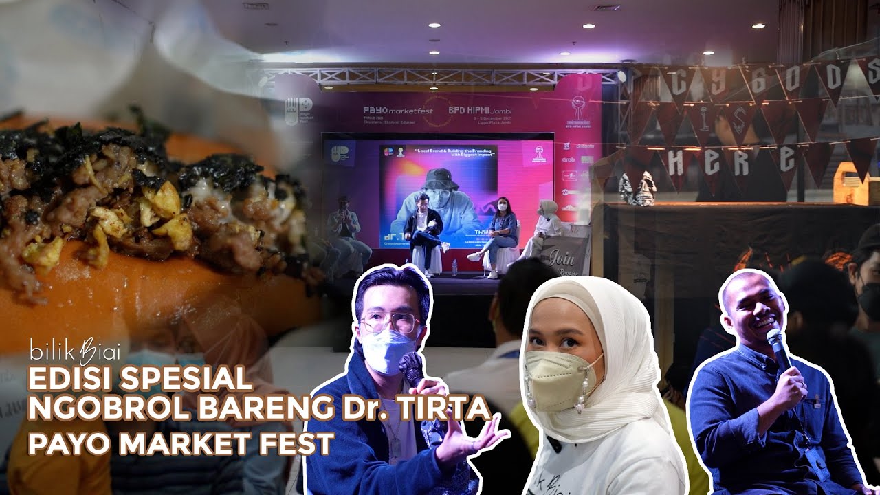 BILIK BIAI EDISI SPESIAL | BIAI SEPANGGUNG BERSAMA dr.TIRTA | PAYO MARKET FEST 2021 | HIPMI