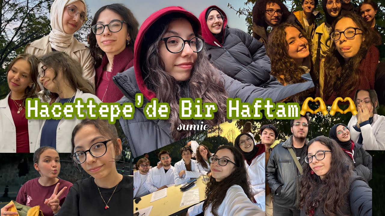Hacettepe’de Biyoloji Okumak!! | bir hafta vlog🌻