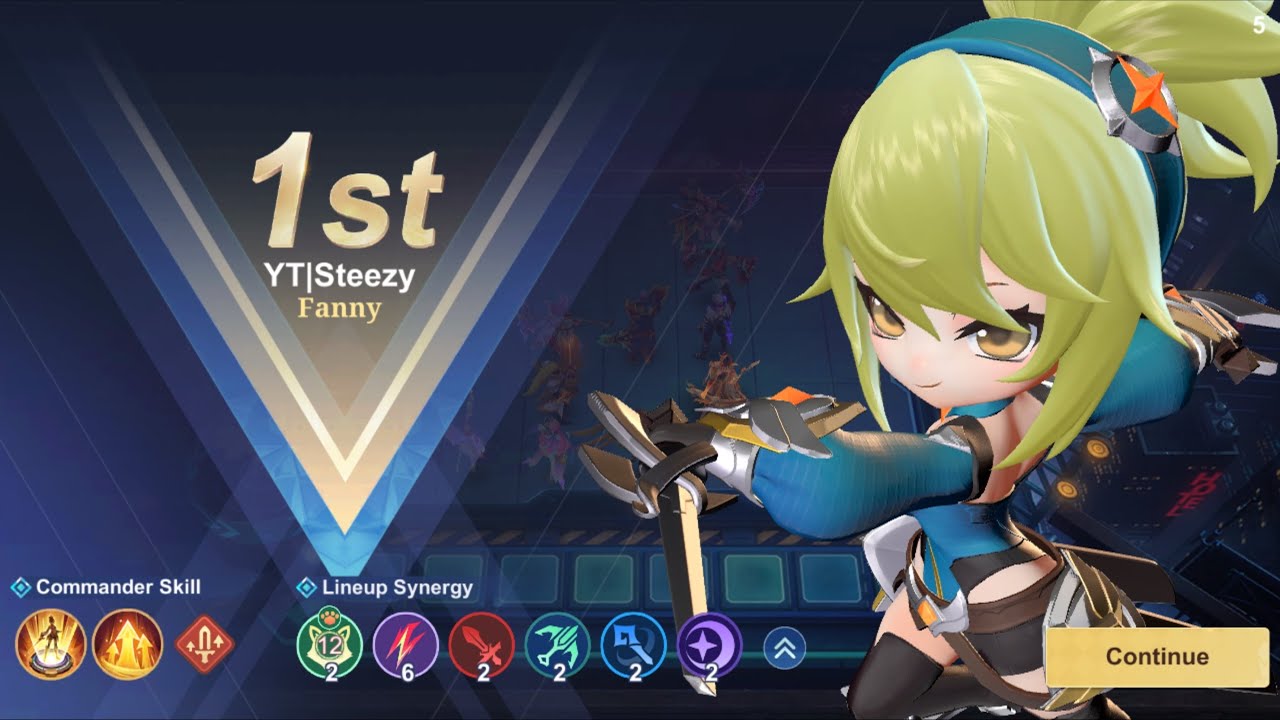 Full house best synergy! | Magic Chess GoGo commander fanny