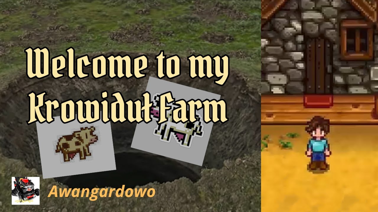 Welcome to my Krowiduł Farm // Stardew Valley E1
