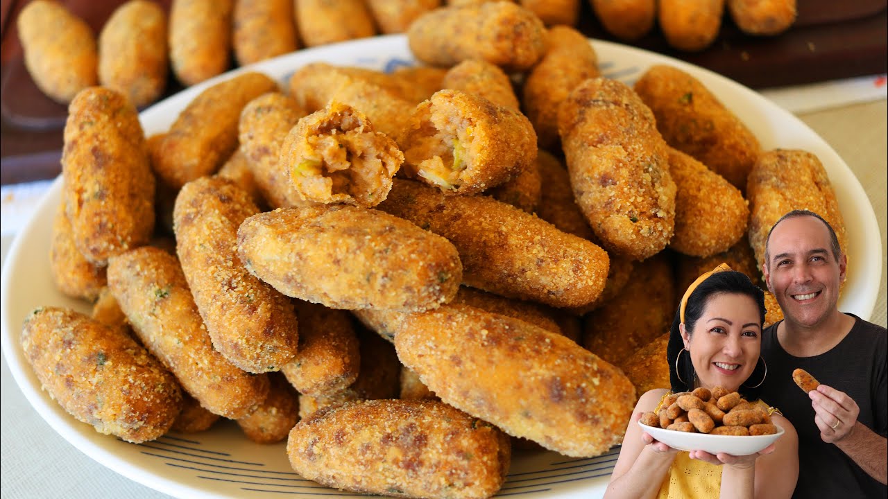CROQUETE DE CARNE MOÍDA SUPER FÁCIL E MACIO - POUCA MASSA E MUITO RECHEIO  - DIKA DA NAKA