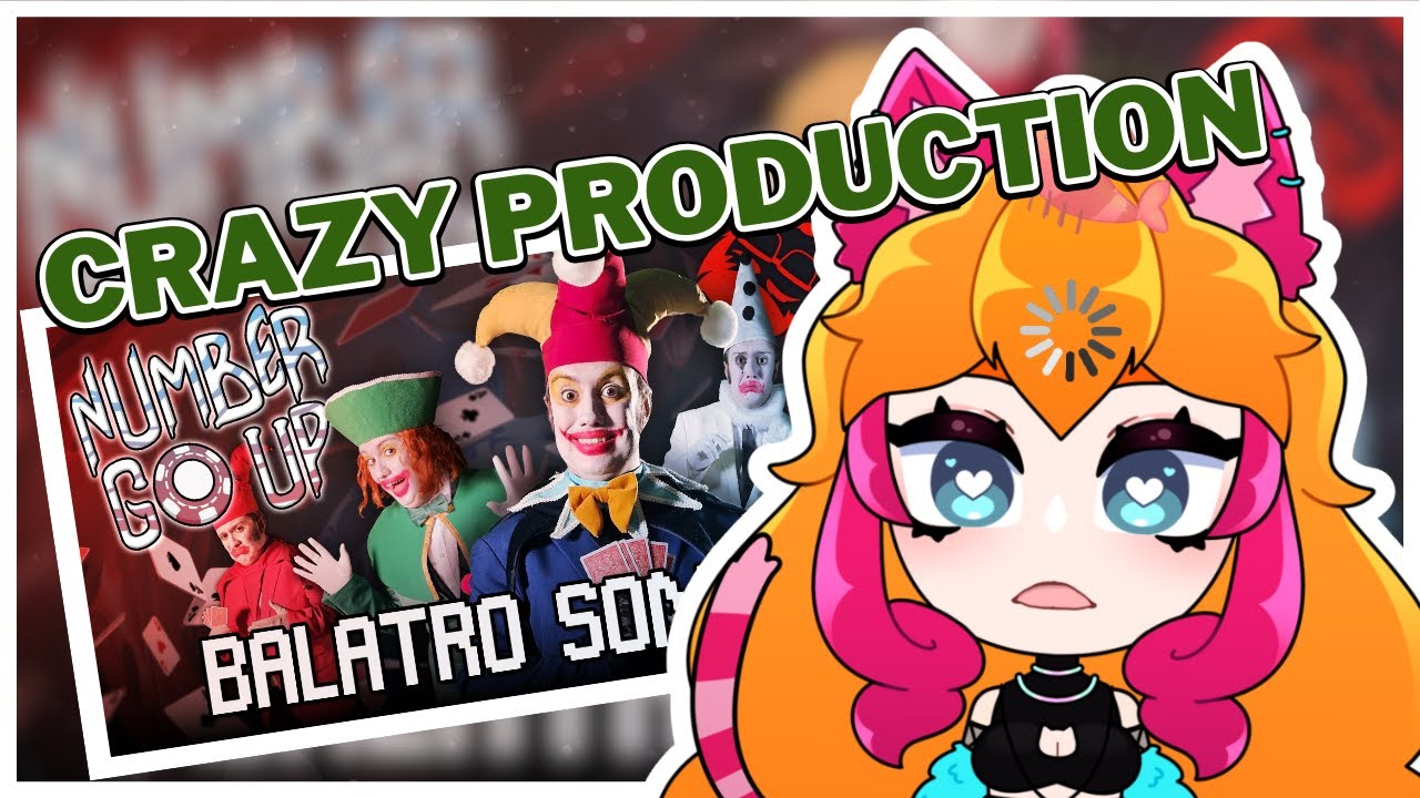 CATGIRL REACTS | NUMBER GO UP | Balatro Song! - The Stupendium