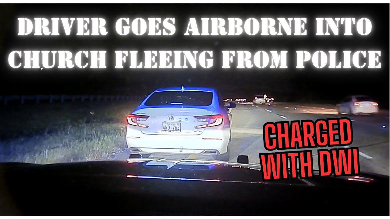 Вождение в нетрезвом виде — Honda Accord, превысившая скорость, не смогла правильно остановиться ...