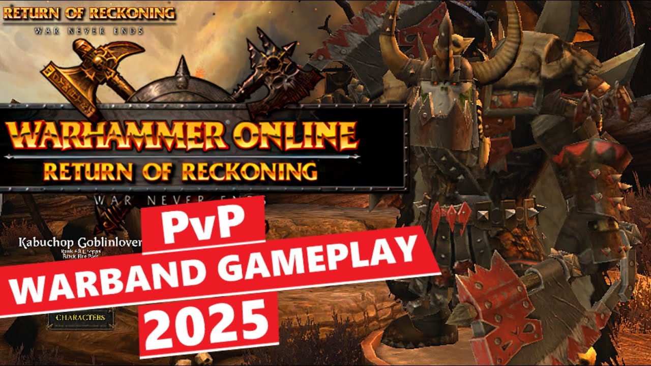 Warhammer Online Greenskins Guild PvP Choppa 2025 #mmo #warhammer #warhammer40k #mmorpg #pvp #f2p