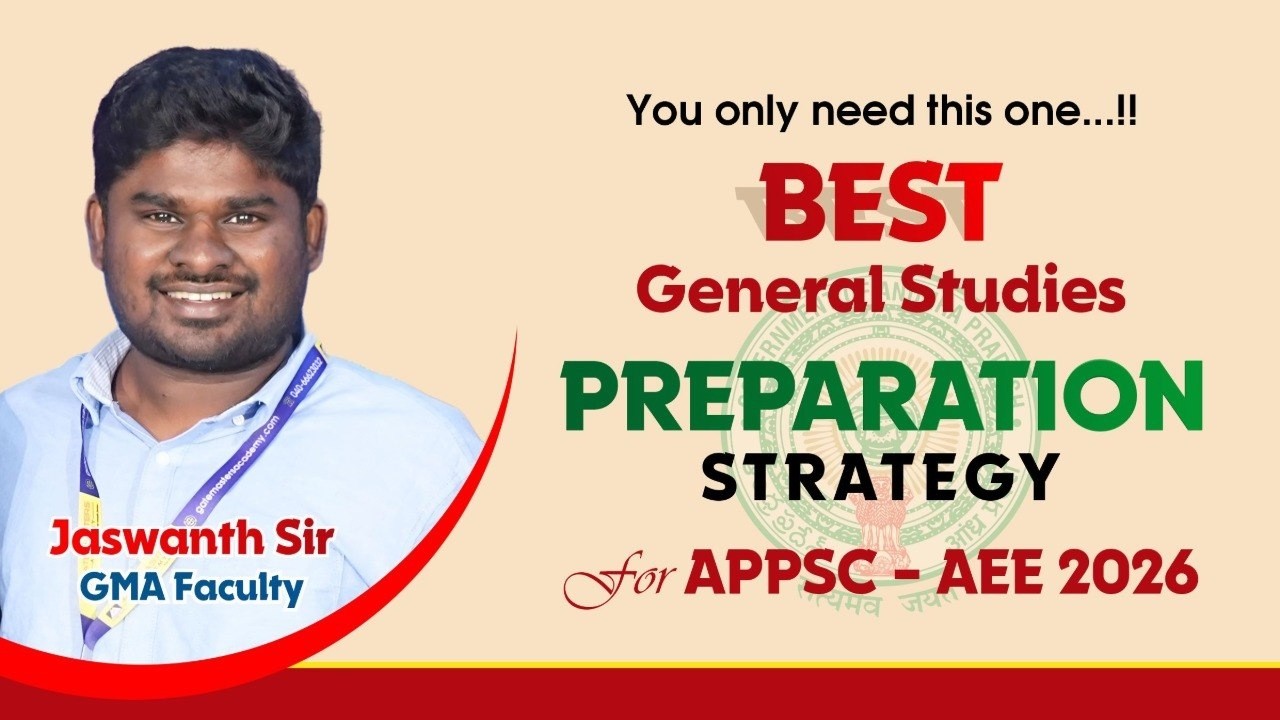 Best General Studies Preparation Strategy for APPSC AEE 2026