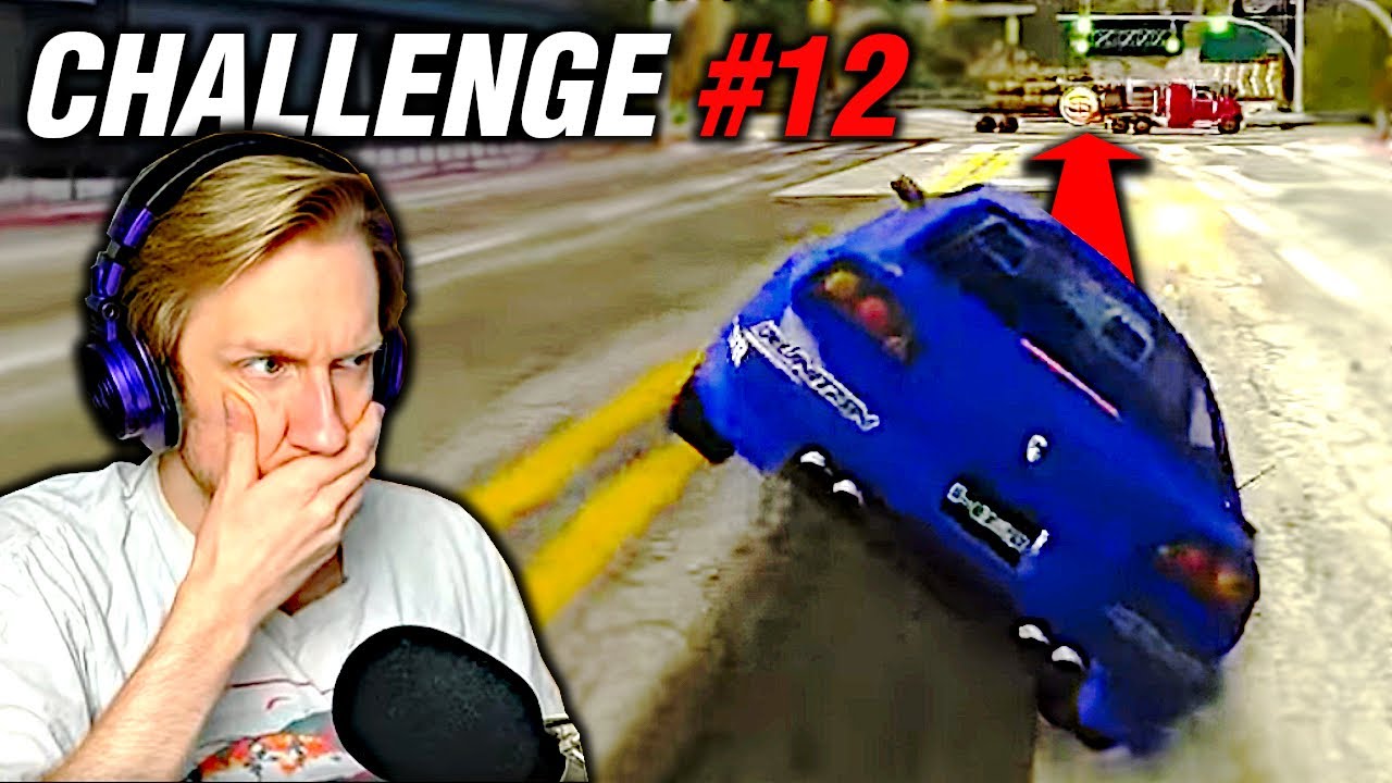 I attempted RANDOM Racing Game Challenges (it went badly) [VOD]