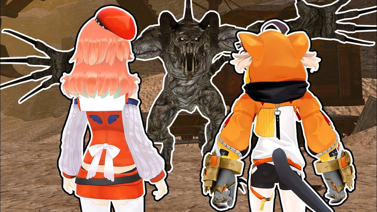 Gigi and Kiara Face Off Against Deathclaws in Quarry Junction
