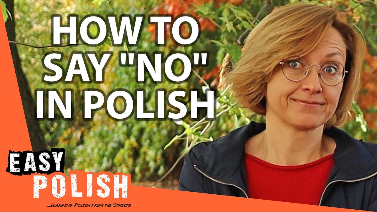 30 Ways to Say ”No” in Polish | Super Easy Polish 50