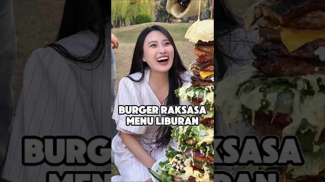 Burger Raksasa, Buatan Mertua 😯 #inspirasikehidupanterbaru