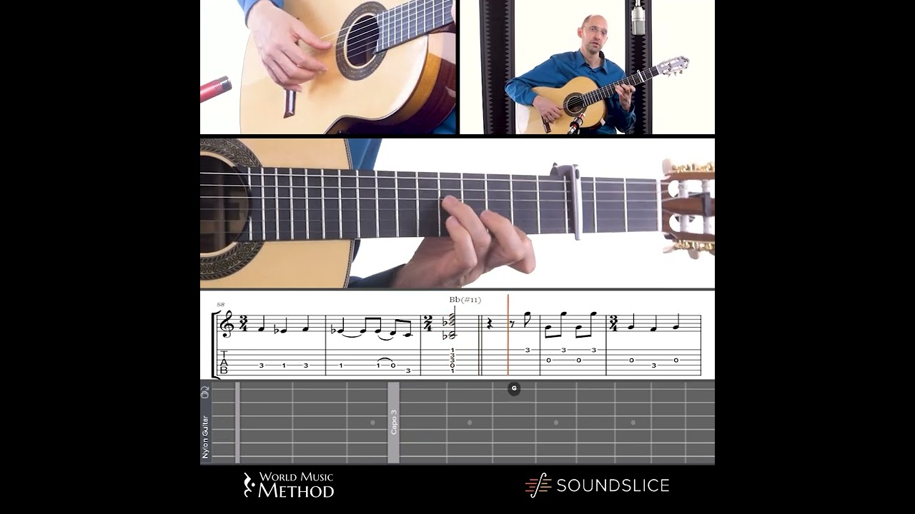 FLAMENCO GUITAR Falseta Paco Cepero.