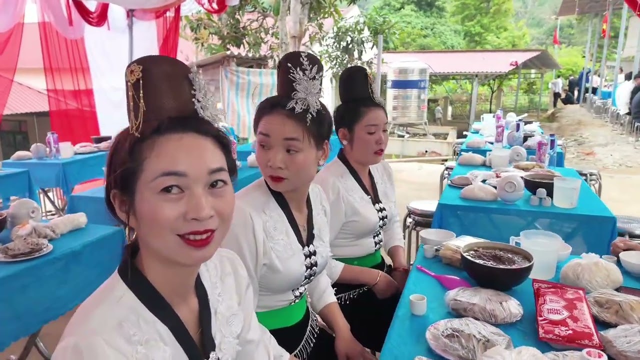 MỪNG LỄ TÂN GIA CHUNG HUYỀN+TÒNG THỊ THU ) TẠI BẢN BON MƯỜNG ẲNG) (ĐIỆN BIÊN)
