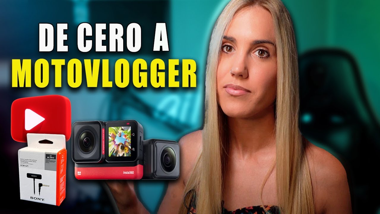 Como GRABAR en MOTO DESDE CERO! con INSTA ONE RS! #insta360 #motovlog #tutorial