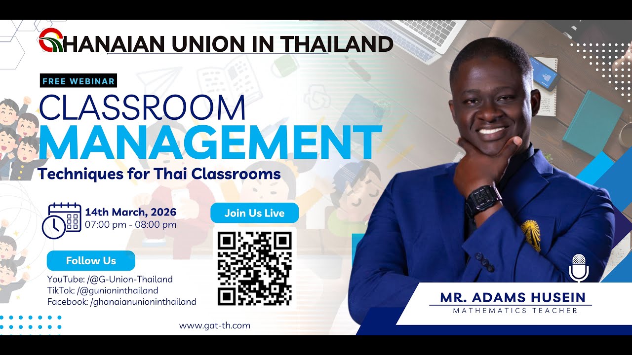 Foreign Teachers in Thailand: Master Classroom Management in Thai Schools | FREE Webinar 2026