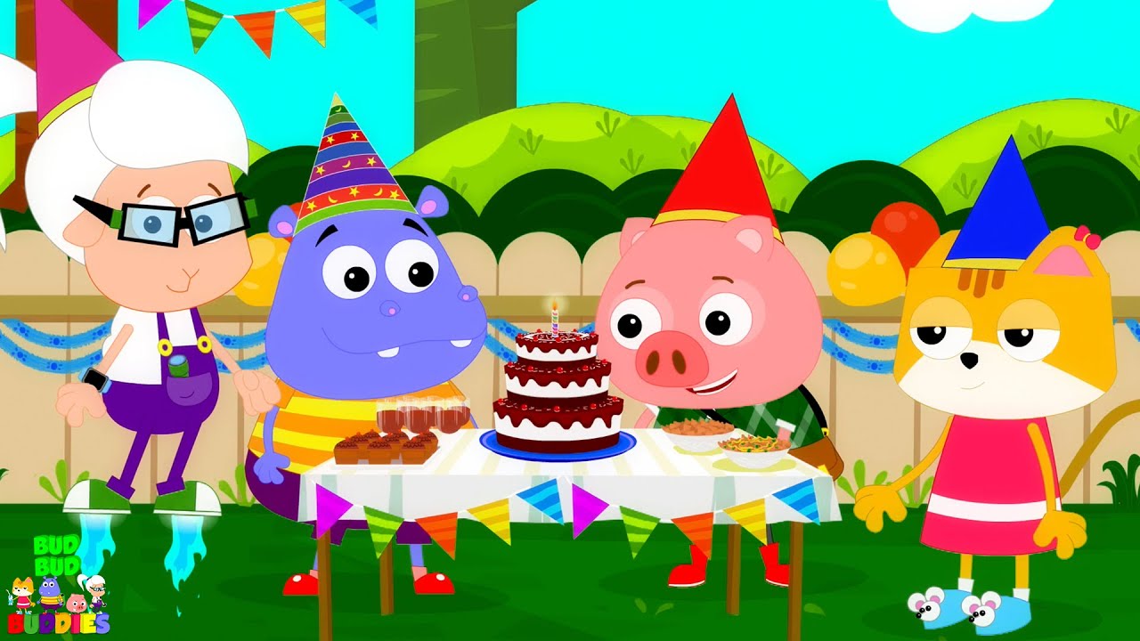 Happy Birthday Song + More Kids Music by Bud Bud Buddies