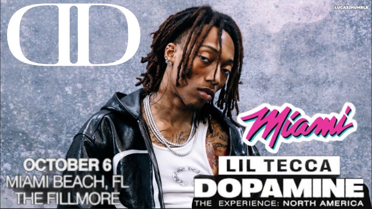 LIL TECCA *DOPAMINE EXPERIENCE* Miami Ft. Kodak Black