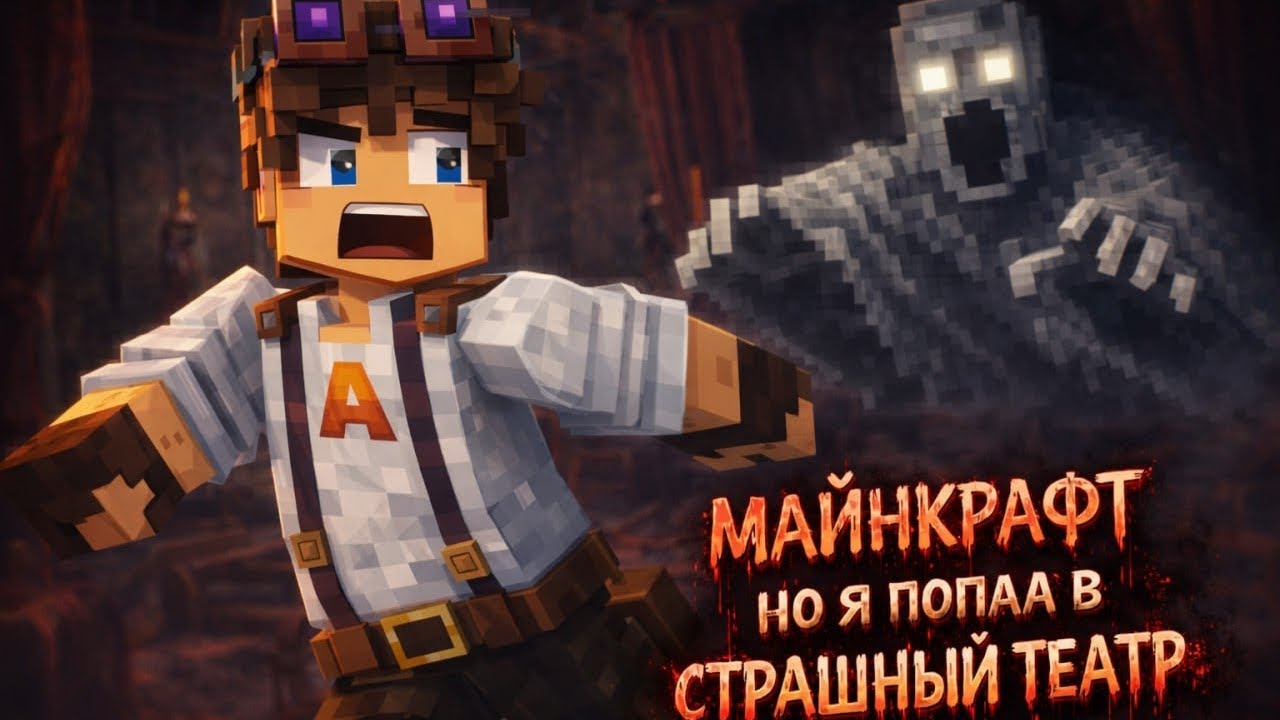 МАЙНКРАФТ НО Я ПОПАЛ В СТРАШНЫЙ ТЕАТР | 1 СЕРИЯ | (ХОРРОР)