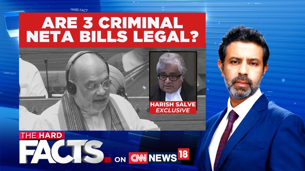 Controversial Criminal Neta Bills Spark Debate on Democracy and Morality | The Hard Facts | News18