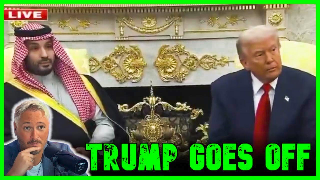 &lsquo;FAKE NEWS!&rsquo;: Trump BLOWS UP At Reporter For GRILLING Saudi Dictator | The Kyle Kulinski Show