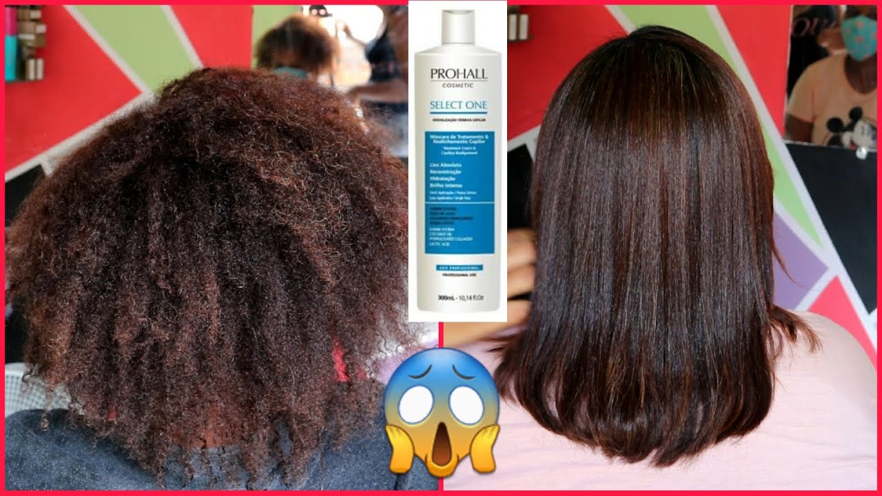 PROGRESSIVA PROHALL EM CABELO AFRO - SEM FORMOL